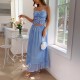 Diyun Cross-border Vacation and Leisure Seaside Atmosphere Fashion Two-piece Set for Women 2025 Summer Mini Halter Half-length Skirt