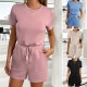 Diyun's European and American cross-border trade women's clothing Amazon 2024 Spring/Summer top, casual and elegant solid color short jumpsuit