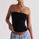 Diyun Cross-border European and American yoga wear, sporty and sexy strapless vest women's clothing, Amazon Independent foreign Trade Station for Summer 2025