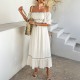 Diyun European and American Cross-border 2025 Spring/Summer Bohemian Casual Vacation two-piece short-sleeved dress for children