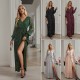 Diyun independently designs mid-length dresses and evening gowns for Amazon in Europe and America, which are high-end and fashionable for gatherings