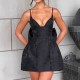 Diyun European and American party Evening dress, small halter bow dress for women's clothing, Spring/Summer 2025 Amazon Mini skirt