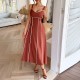 Diyun Cross-border European and American vacation Casual style halter dress for children 2025 Summer Amazon Independent Foreign Trade Station