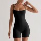 Di Yun's Spring/Summer 2025 cross-border European and American sexy solid color home halter, outdoor slimming jumpsuit, yoga wear and women's clothing