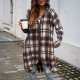 Diyun's European and American cross-border 2025 Spring/Summer Women's Amazon Casual Loose, color-blocking long-sleeved women's hooded coat