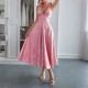 Diyun's elegant European and American evening gowns, halter waisted long dresses, women's wear, Spring/Summer 2025 Amazon Independent Store