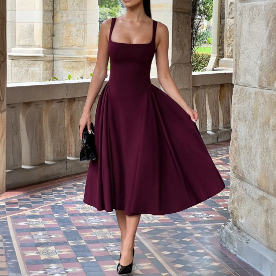 Diyun Cross-border French-style elegant halter dress for children 2025 Summer Amazon Independent Foreign Trade Station