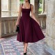 Diyun Cross-border French-style elegant halter dress for children 2025 Summer Amazon Independent Foreign Trade Station